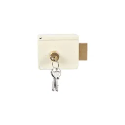 Europa 5 Pin Ivory Night Latch Main Door Lock, 6120-image-49