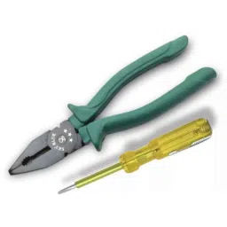 Sky Blue 2 Pcs 7.8 inch Lineman Plier Combo-3