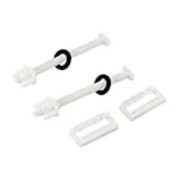 Elegant Casa 44x22mm Seat Cover Screw Hinges Set with 120mm Screw for Wall Hung &a; One Piece Toilets-image-21