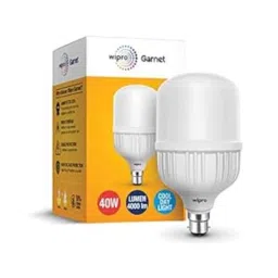 Wipro Garnet B22D 40W Polybutylene Terephthalate Cool White High Wattage LED Bulb, N40001-picture-7