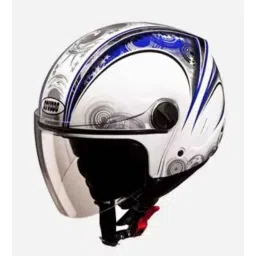 Studds N1 Expanded Polystyrene White Open Face Helmet, Size: Extra Large-picture-44