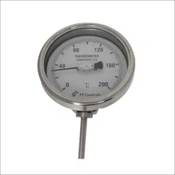 PI Controls BA-006-E3-300-AC-21BM 1/2 inch BSP Male Bi Metal Temperature Gauge, TI100SS00009-42
