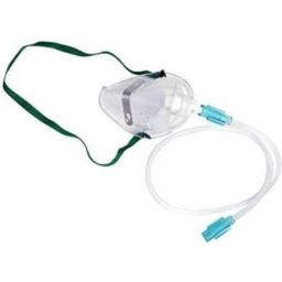 Wellstar Transparent Respirator Oxygen Mask for Adult, MM-17-5 (Pack of 5)-23