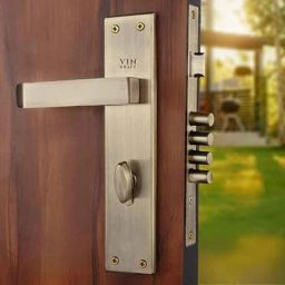 VIN KRAFT 10 inch 60mm Stainless Steel Antique Brass Mortise Door Lock Handle Set with 3 Keys, VK004-10CY-OSK-AB-image-98