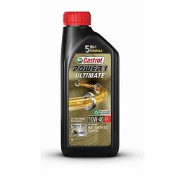 Castrol Power1 Ultimate 10W-40 1L 4T Full Synthetic Engine Oil, 3426698-4