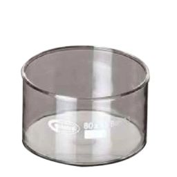 Glassco 95x55mm White Printing Boro 3.3 Glass Crystallizing Dish with out Spout, 246.202.06 (Pack of 10)-23