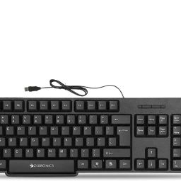 ZEBRONICS K20 Keyboard, and Cable Protector .(Set of 2). Combo Set-image-38