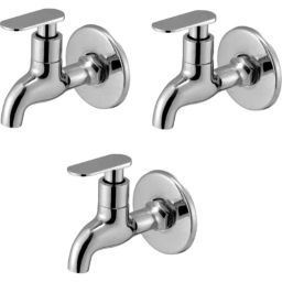 IRIS Slim Brass Chrome Finish Bib Cock without Permis (Pack of 3)-image-22
