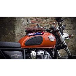 AOW Anti Slip Tank PAD Universal for Royal Enfield Intercepter 650, Matte Black-14