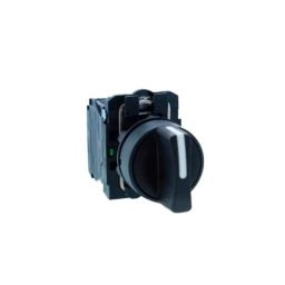Schneider Electric XB5 2NO Contact Type Non Illuminated Selector Switch, XB5AD53N-19