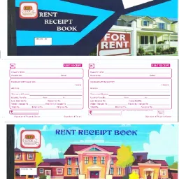 RENT RECEIPT BOOK SET OF 2 PCS (50 RENT SHEETS IN A 1 BOOKLETS)CASH RECEIPT 2-Part RULED-image-8