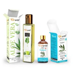 GoWoo 2 Pcs 10ml Natural Cajeput Aroma Oil &a; 100ml Aloe Vera Carrier Oil Set, GWOC216-P8+P163-picture-22