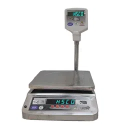 Hsco 50kg 250x300mm Stainless Steel Electronic Table Top Weighing Scale, SSBP050-picture-40