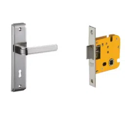 Dorset Chord HL CHO SC 178mm Zinc SC Finish Lock Set with Mortise Latch (Pack of 3)-picture-24
