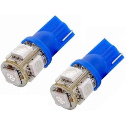 AOW 5 SMD (Blue) LED Parking Bulb Pilot Light/License Plate car Lights for Volkswagen Polo (PAIR/DC-12V)-21