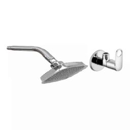 Fastgear 2 Pcs Prime Stainless Steel Silver Chrome Finish Faucet Set with Shower, FG138-image-97