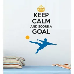 Asian Paints KC10AM Wall Ons 30.48x50.8cm Vinyl Keep Calm Soccer Football Self Adhesive Wall Sticker, HPCA13583-picture-28