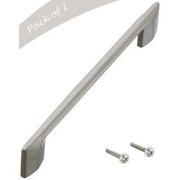 Aquieen 288mm Malleable Satin Wardrobe Cabinet Pull Handle, KL-703-288 (Pack of 2)-picture-48