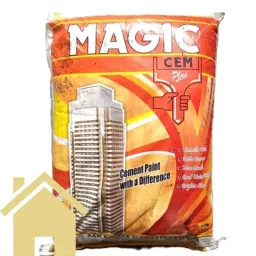 Magic Paints Cem Plus 10kg Bone white Matte Finish Decorative Waterproof Cement Paint-image-93