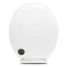 Elegant Casa A-15 45x35.5cm Polypropylene White Soft Closing Toilet Seat Cover-picture-23