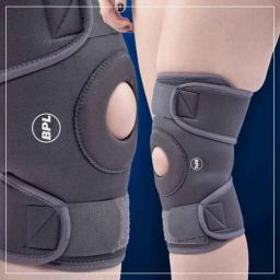 BPL Adjustable Nylon Grey Knee Wrap for Posture Correction, Size: M, BPL-05M image 3