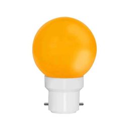 Fybros Nuit 0.5W Polycarbonate Orange Round LED Bulb, FLS5446A-image-25