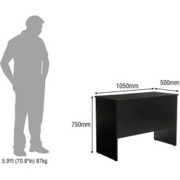 Mezonite Computer &a; Office Table with Drawer (Pack of 2) image 3
