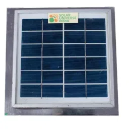 Solar Universe India 5W Polycrystalline Portable Solar Panel (Pack of 5)-image-34