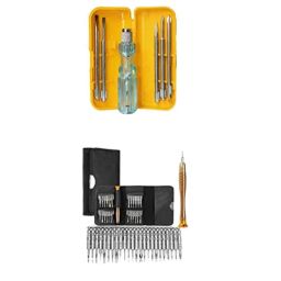 Hillgrove HGCM250 Chrome Vanadium Steel Precision 25 in 1 Portable Pocket Screwdriver with 5 in 1 Screwdriver Mobile Repairing Tool Kit-29