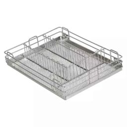 Godrej 395x485x100mm Stainless Steel Chrome Finish Perforated Cutlery Basket, 3696-picture-22