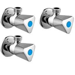 Fastgear Tringle Stainless Steel Angle Wall Cock (Pack of 3)-33
