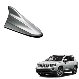 Auto Pearl ABS Silver Universal Replacement Shark Fin Car Roof Antenna For Jeep Compass-image-27