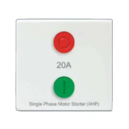 Anchor Penta Modular 20A 2 Module Single Phase White Motor Starter Switch, 65120 (Pack of 10)-picture-27