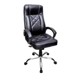 Mezonite High Back Black Leatherette Office Chair, KI 203 (Pack of 2)-image-59