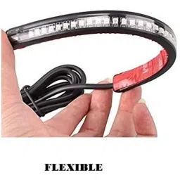 LED Bar for Bike Brake Tail Light &a; Left/Right Turn Signal Lamp for TVS Star City Plus (Pack of 2)-22
