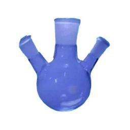 Rasayan 2000ml Round Bottom Flask with Three Neck, Side Neck &a; Set at Parallel Angle, 19409 (Pack of 2)-0