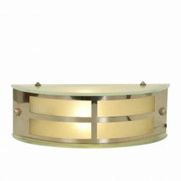 Tucasa D Shape SS Bathroom Light with Translucent Glass Shade, bl-10-picture-11
