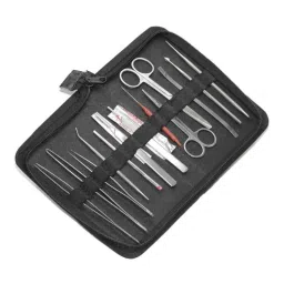 Forgesy 15 Pcs Stainless Steel Dissection Tool Kit with Case for Biology, Anatomy, Botany &a; Veterinary Students, GSS077-image-23