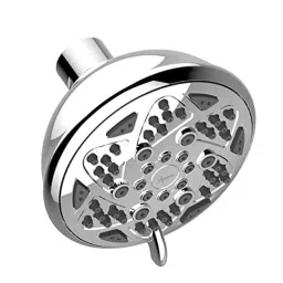 Aquieen Star 4 inch ABS 6 Function Round Mist &a; Rain Shower Head-image-77