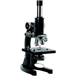 100-600X Metal Black Wide Field Senior Student Microscope-28
