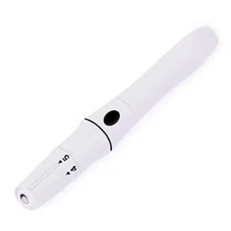 Luxus 5 Depth White Adjustment Lancing Device for Skin Penetration, PHX1003-0