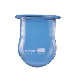 Borosil 10000ml Wide Mouth Reaction Vessel Flask with Flange, 4330038-0