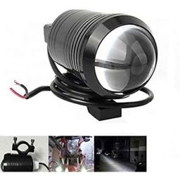 AOW U1 LED Motorycle Fog Light Bike Projector Auxillary Spot Beam Light (Black, 1 Pc) for Honda Activa 3G-20