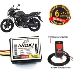 Auto Pearl 12V Black Front &a; Rear Flasher Indicator Light for SZ-RR-10