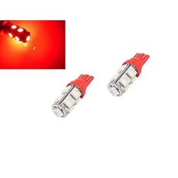 AOW 9 SMD (RED) LED Parking Bulb Pilot Light/License Plate car Lights For Hyundai Eon (PAIR / 12V)-24