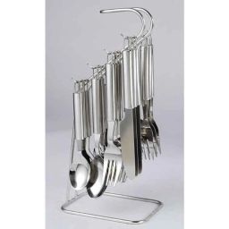 Elegante 24 Pcs Satinee Stainless Steel Cutlery Set, SL-123 (Pack of 2)-34