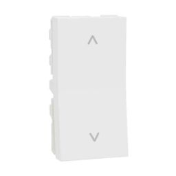 Schneider Electric Miluz Zeta 16A 1 Module Polycarbonate &a; Polyamide Warm Grey Switch, MZSW161M2W_WG-16