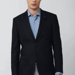 Men Striped Single Breasted Formal Blazer-image-37