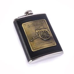 HP-1135 Stainless Liquor Drinks Vodka | Leakage Proof Men & Women 8 Oz 236 ml Stainless Steel Hip Flask-image-63