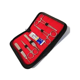 Forgesy 6 Pcs Stainless Steel Dissection Kit with Pouch, NEW213-image-45